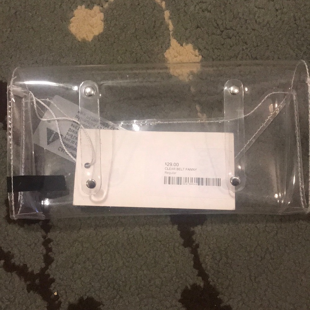 Fanny pack with belt loops